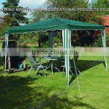 Green Polyester Garden Shade Canopy 3x3m