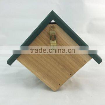 OEM Natural Color Wooden Bird House for Manufacturer Wholesale photo-6