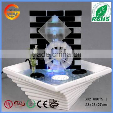 home and garden decoration glass water fountian