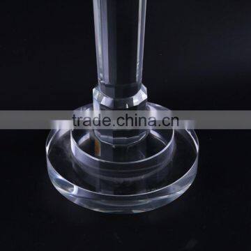 New Coming Attractive Style Dinner Table Crystal Candleholder With Reasonable Price photo-4