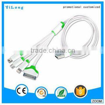 Hot Selling Multiple Usb Data Cable Multi Function Charger Cable photo-3