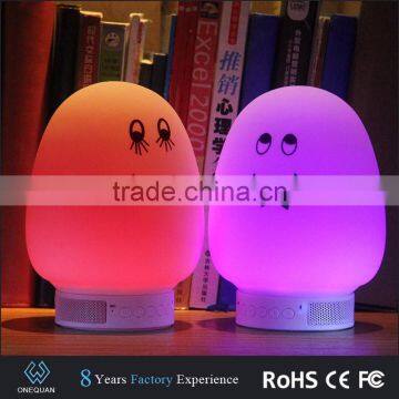 portable wireless led bluetooth speaker with flashing light