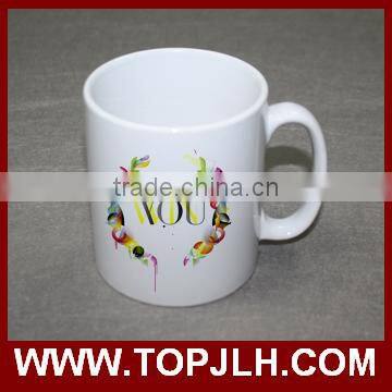 wholesale 11 oz sublimation cheap ceramic white mug