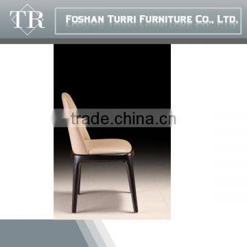 High Quality Dining Wood Chair With pu Leather photo-3