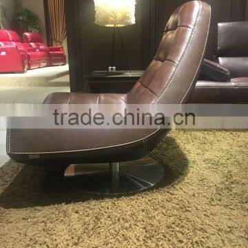 New Design High Quality Top Grain Leather Sofa Fashion Furniture Modern KD-S1808 photo-5