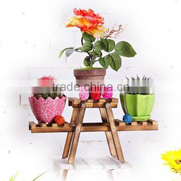Solid Wooden Flower Stand