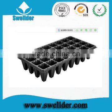 Swellder black hydroponics planting trays