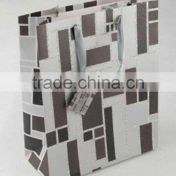 Foldable Gift Bag With Irregular Squares/ Shopping Bag photo-5