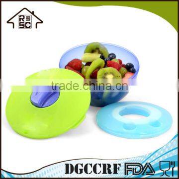 Eco-friendly Salad Bowl With Lid Freezer photo-3