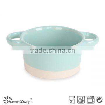 Hot Sale Round Ceramic Stoneware Oven Safe Baking Tray photo-6