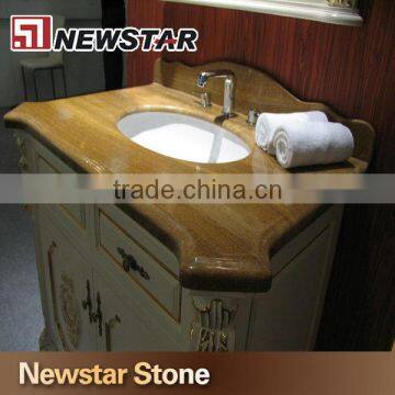 Custom Irregularity Design Marble Vanity Top photo-2