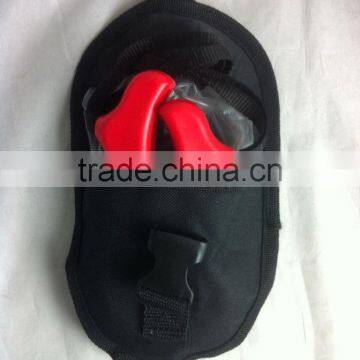 Hot Sale Red Handle Pocket Chain Saw With Chain and Black Pouch