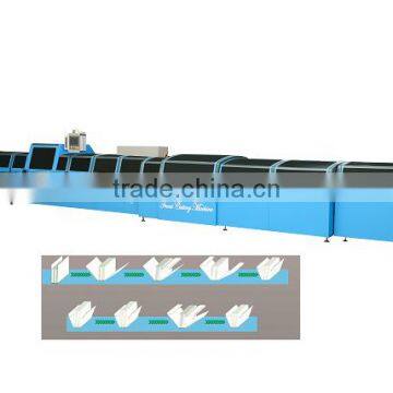 book front cutting machine for folded flaps