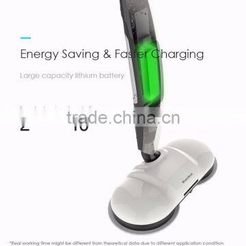 GS CE RoHs EMC UL Cordless Electric Spin Mop and Waxer Polisher With Water Tank photo-4