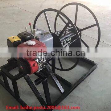 3T/5T Power Cable Drum Pulling Winch, high duty cable drum Hoist Winch