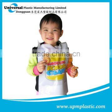 One Time Used Disposable Plastic LDPE Adult Apron Bibs photo-3