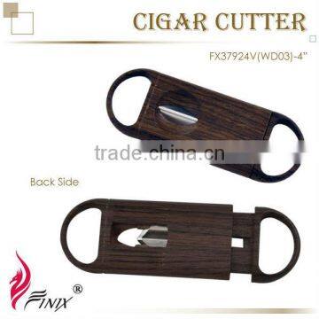 High Quality V-shaped Blade Custom Stainless Steel Cigar Cutters photo-4