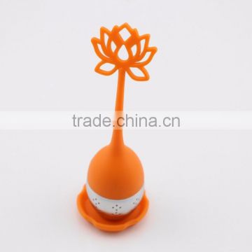 Good Quality Flower Design Silicone Tea Tool