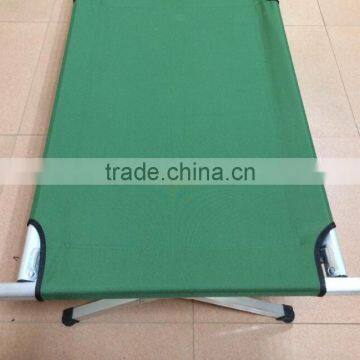 Outdoor Ultralight Folding Bed Portable Aluminium Alloy Cots Camping Tent Bed photo-2