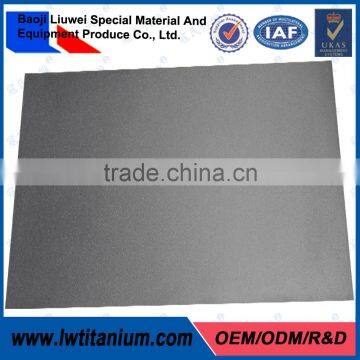 ASTM B265 Gr2 Platinum Coated Titanium Sheet