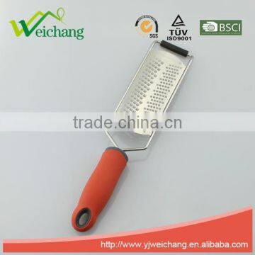 WCR217 New design grater manual grater ETCHING GRATER vegetable kitchen graters with TPR handle