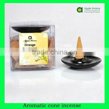 Various scent cone incense with ceramic holder,incense holder,aromatic cone incense air freshener