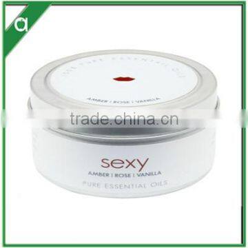 Multi Colored Scented Candle in Glass Vessel With Gift Box photo-2