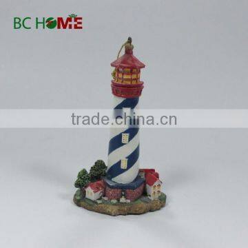 Resin watch tower gift office table watch tower decoration