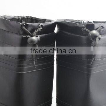 Warm Safety Rain Boots With Removable Fur Lining Sock photo-3