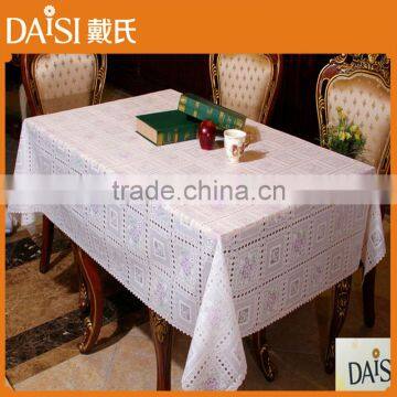 137CM*20M PVC lace graceful and Competitive table cloth