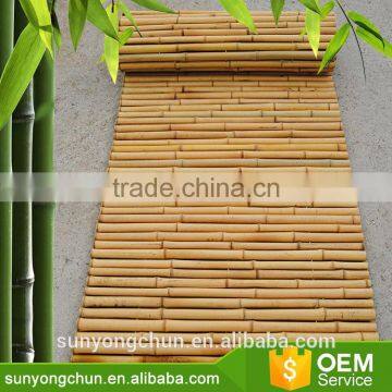 Eco-friendly natural good quality of tonkin drilled bamboo fencing