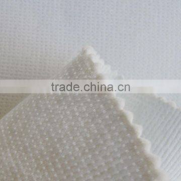 White 1.2mm stitch-bonded non woven fabric for shoes lining