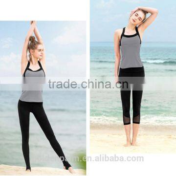 Plain X Back Sex Tank Tops Sports photo-4