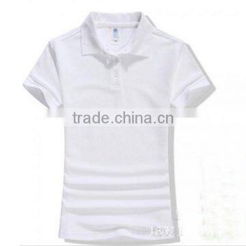 Summer New Korean Brand Polo t Shirt Factory Women Blank Polo T-shirt photo-4