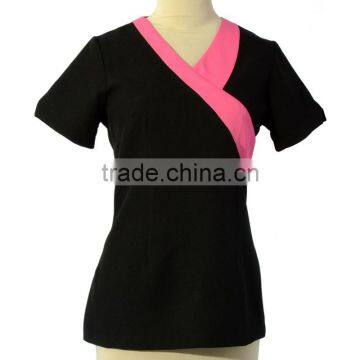 women beauty nail salon uniform for nail salon