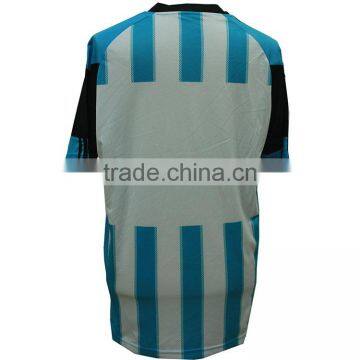 High-quality Classic Blue and White Soccer Uniforms