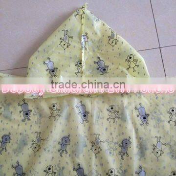 Children Lightweight Small Cat PEVA Rain Poncho photo-2