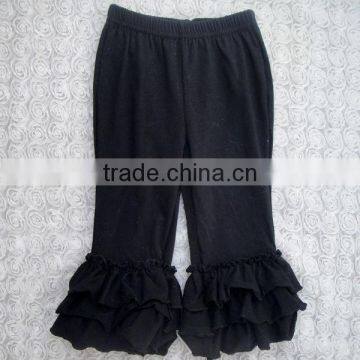 Hot Sale Baby Girls Ruffle Pants Triple Bottom Ruffle Children Icing Leggings Pants Wholesale Kids Legging Pants photo-3