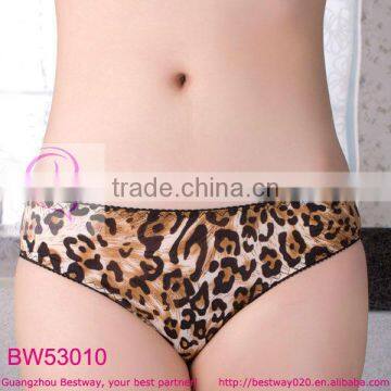 Hot Sex Woman Pictures of New Fashion Sex Stock Products Leopard Printing Underwear With Lace and Bow Back in Apparels photo-2