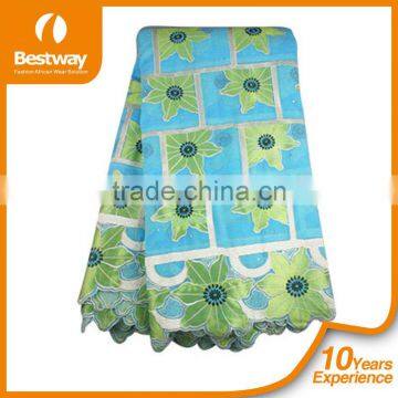 Classical Designed Heavy Voile Lace SL0366 Swiss Embroidery Cotton Lace photo-3