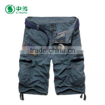 2017 HOT SALE New Style Summer Pure Cotton Six Pockets Men Short Pants photo-3