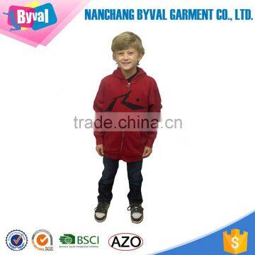 Unisex Kids Sports Hoodies Custom Hoodie 100% Cotton With Zipper Stripe Fleece Made photo-6