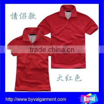 Wholesale OEM Design Plain t Shirt Couple Polo Shirt China Export Clothes photo-5