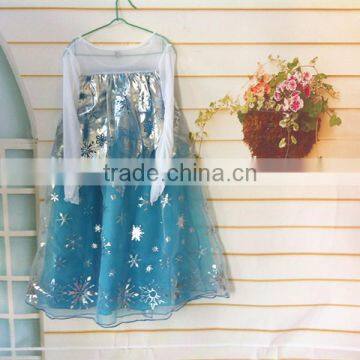 Girls Frozen Elsa Anna Dress photo-5