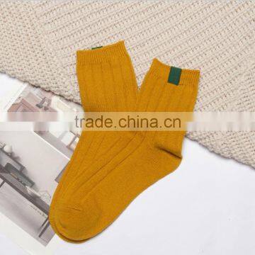 Zm21801a Pure Color Wholesale Women Winter Socks photo-6