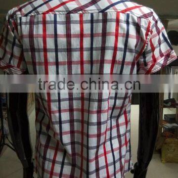 2017 Summer New Short Sleeve Shirt Casual Shirts Mens Flannel Shirts photo-2