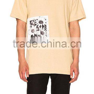 China Apparel Factory High Quality Soft Crew Neck Short Sleeve Mens Printing t Shirts photo-4