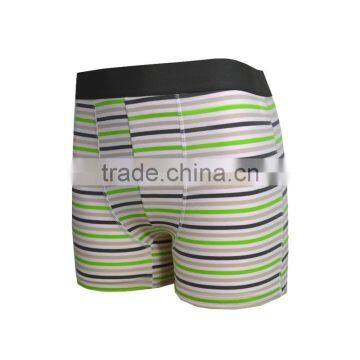 New Design Man's Cotton Underwear Boxer Suits With Brief Stripes photo-2