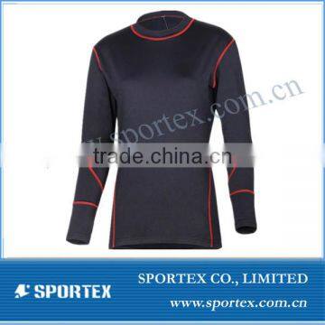 2014 sportex new women compression wear, China manufacture blank compression shirts, women compression sport wear