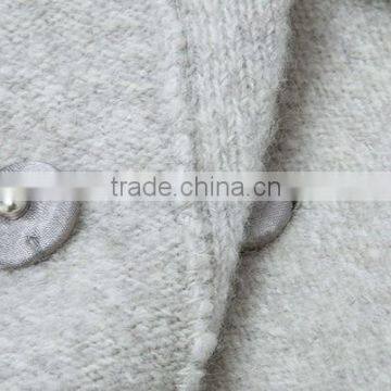 2018 Latest Fashion Lapel Collar Button Down Woolen Cardigan for Woman photo-5